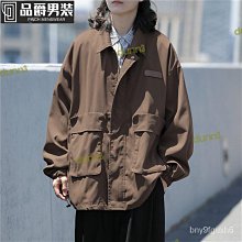 高街美式工装夹克防水防风冲锋衣男春秋宽松ins潮流连帽开衫外套 歷史價格詳細信息