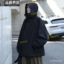 男士外套衝鋒衣男美式復古休閒上衣港風ins高級感潮流百搭B0412 美式復古工裝外套男春秋韓版潮流寬鬆休閒上衣高街-品爵男装 歷史價格詳細信息
