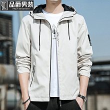 衝鋒衣外套男港風韓版情侶印花連帽戶外登山服防風防水百搭男女中性棒球服外套飛行夾克天天精選 歷史價格詳細信息