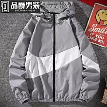 防曬衣 連帽外套 衝鋒衣 防風外套 防曬外套沖鋒衣男士戶外防水休閑風衣夾克季大碼寬松連帽-品爵男装 歷史價格詳細信息
