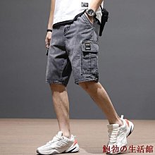 工裝短褲男士夏季薄款外穿潮牌ins寬松七分中褲休閑運動五分褲子 歷史價格詳細信息