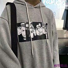 熱賣日系街頭複合絨圓領衛衣 春秋季套頭衛衣男 潮流時尚休閑長袖上衣 歷史價格詳細信息