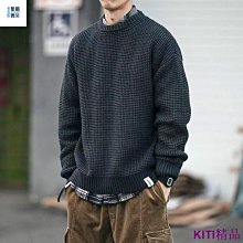 熱賣華夫格假兩件長袖日系韓版套頭衛衣男春秋季男士修身上衣休閑T卹 歷史價格詳細信息