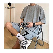 #婷婷百貨套裝 格紋套裝 夏季冰絲涼感套裝 大碼休閒套裝 韓版顯瘦套裝 男生衣著 歷史價格詳細信息