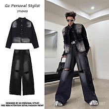 春季炸街牛仔外套男美式復古工裝夾克高街百搭寬松痞帥上衣天天精選 歷史價格詳細信息