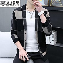 薄外套秋季百搭針織外套優質潮流帥氣✶秋冬季新款日系毛衣外套外套男學生韓版緊身圓領男士針織衫加厚潮天天精選 歷史價格詳細信息