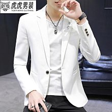 西裝外套男 西裝上衣 薄款 單件上衣 商務 緊身 青年 帥氣 藍色西裝 貨到付款虎虎男裝 歷史價格詳細信息