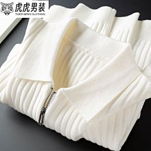 秋冬季polo領毛衣男 M3XL 寬鬆潮流港百搭長袖 素色翻領針織衫上衣外套 歷史價格詳細信息