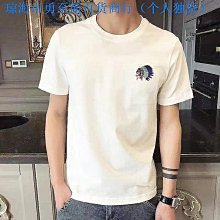 青少年純棉短袖t恤男夏季新款寬松ins美式高街帥氣半截袖上衣 歷史價格詳細信息