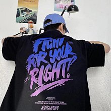 夏季短袖T恤男港風潮牌圓領印花上衣潮流寬松百搭純棉半袖體恤衫-靚仔男裝 歷史價格詳細信息