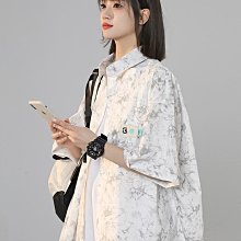 男款冰絲花襯衫 港風復古花襯衫 休閒短袖襯衫 夏季垂墜感寬鬆痞帥潮流襯衫 花襯衫男 短袖襯衫 男款上衣 襯衫男 歷史價格詳細信息