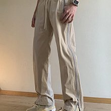 冰絲微喇叭褲女夏季薄款運動褲2024新款垂感衛褲防曬休閒灰色褲子 歷史價格詳細信息