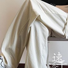 薄款米白色褲子2024夏季新款高腰寬鬆直筒牛仔褲顯高顯瘦煙管褲女 歷史價格詳細信息