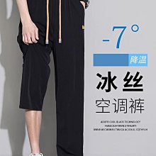 男生休閑長褲薄款夏季空調褲休閒寬鬆運動大碼冰爽透氣排汗褲子休閑褲冰絲休閑褲男長褲薄款夏季寬松小腳平腳大尺碼褲 EF 歷史價格詳細信息