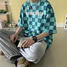 格子翻領 寬鬆短袖上衣假兩件 男生POLO衫T恤韓版潮流男裝寬鬆短袖上衣假兩件素t男生T恤短t(CBT324)【壹號站】 歷史價格詳細信息