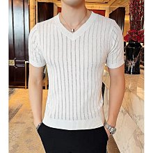 春夏季男薄款短袖中高領T恤M-5XL 秋季新款韓版緊身個性百搭中高領素色打底精神小夥時尚短袖T恤【滿299元發貨】 歷史價格詳細信息