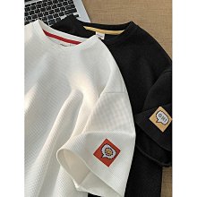 夏季寬鬆短袖體恤草莓熊印花大尺碼短袖T恤 加大加肥超波百搭情侶衣服 歷史價格詳細信息