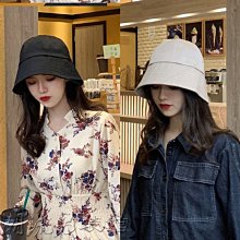 日系漁夫帽女夏季百搭遮陽防曬帽子春秋韓版潮顯臉小水桶盆帽 歷史價格詳細信息