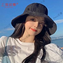 【熱賣】遮陽帽女夏天漁夫帽大沿純色日系盆帽潮出游布帽太陽帽防曬可折疊 歷史價格詳細信息