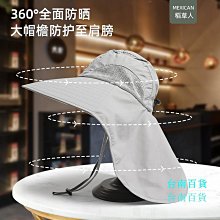 【大帽檐】男士戶外遮陽帽登山帽釣魚帽夏季防紫外線大檐防曬帽子 歷史價格詳細信息