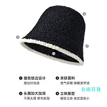 毛絨大頭圍漁夫帽子女新款秋冬季保暖加厚顯臉小盆帽護耳毛線帽 歷史價格詳細信息