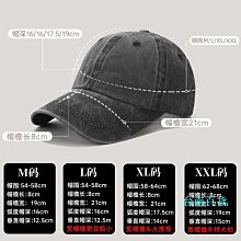 牛仔鴨舌帽男加大頭圍春夏水洗灰棉質潮棒球帽女軟頂復古防曬帽子 -真男人專賣店 歷史價格詳細信息