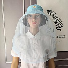 防曬防蚊帽❤️質感女用防蚊帽????帽子女防曬帽遮臉防紫外線漁夫大沿太陽遮陽帽夏天韓版沙灘可折疊 歷史價格詳細信息