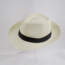 草帽 夏天巴拿马草帽宽沿男女通用礼帽爵士帽欧美大头围遮阳防晒帽子男~熱銷 歷史價格詳細信息
