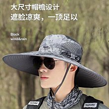 【大帽檐】男士戶外遮陽帽登山帽釣魚帽夏季防紫外線大檐防曬帽子 歷史價格詳細信息