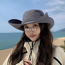 帽子 西部牛仔戶外露營登山帽子男女騎行旅游防曬遮陽帽速干透氣爵士帽 歷史價格詳細信息