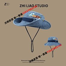 帽子 粥可可西部牛仔帽女夏季防紫外線帽子戶外騎車防曬帽沙灘漁夫帽潮 歷史價格詳細信息