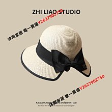 防曬帽女夏季草帽出游度假海邊防紫外線休閑時尚草編太陽帽 歷史價格詳細信息