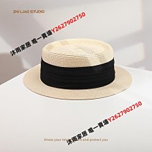 夏季小帽檐草編帽子女休閑文藝風百搭草帽戶外旅游度假卷邊女士帽 歷史價格詳細信息