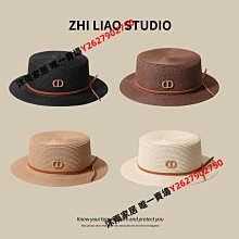小沿草帽女夏季防曬遮陽帽日系百搭凹頂出游草編禮帽休閑時尚-沐雨家居 歷史價格詳細信息
