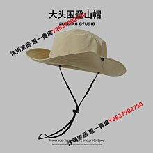 西部牛仔帽帽子女登山戶外露營帽男春夏季日系工裝漁夫帽cityboy 歷史價格詳細信息