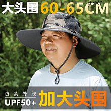 大頭圍帽子男夏季戶外遮陽大碼漁夫帽大號大臉防曬漁夫帽女工廠店 歷史價格詳細信息