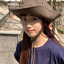 帽子 Aouu Lee西部牛仔速干漁夫帽夏季防紫外線遮陽登山帽男女戶外薄款 歷史價格詳細信息