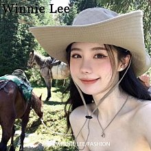 Winnie Lee西部牛仔帽子大頭圍漁夫帽男生露營帽登山防曬遮陽帽女 歷史價格詳細信息