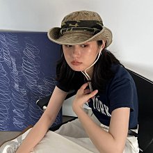 牛仔帽日系潮牌水洗漁夫帽男女百搭盆帽西部牛仔防曬戶外登山釣魚帽子~特賣精品  夏季 歷史價格詳細信息