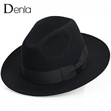 Denla純羊毛大檐西部牛仔帽子男女士騎馬節藏式禮帽防紫外線氈帽 歷史價格詳細信息