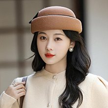 羊毛貝雷帽女秋冬時尚畫家帽子顯臉小報童帽方圓臉英倫八角帽 歷史價格詳細信息