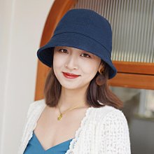 秋天日系防曬帽圓頂盆帽情侶漁夫帽顯臉小可調節復古遮陽大頭可入 歷史價格詳細信息