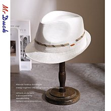 mrduck進口拉菲草帽子男夏天鏤空透氣草帽防曬遮陽帽女英倫小禮帽-佳藝居 歷史價格詳細信息