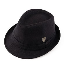 毛呢禮帽男爵士帽禮帽女秋冬季平簷直邊大帽簷帽 歷史價格詳細信息
