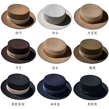 帽子法式平頂抽繩草帽女夏季新款海邊遮陽防晒太陽帽大帽簷沙灘帽子-時尚女裝 歷史價格詳細信息