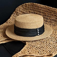 【天天小店】禮帽 時尚帽子   草帽女太陽帽子巴拿馬小辣椒同款禮帽遮陽太陽帽女夏小清新沙灘帽 歷史價格詳細信息