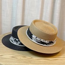 新款大檐草編禮帽戶外時尚遮陽帽春夏天旅游帽子男士新品沙灘帽女(SL) 歷史價格詳細信息