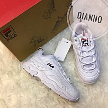 Fila Disruptor 白色 網布 運動休閒鞋 女款NO.J0741【新竹皇家 5-C113V-126】 歷史價格詳細信息