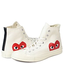 Converse x PLAY COMME des GARCONS 川久保玲 高筒 小愛心 黑 白 情侶 ~美澳代購~ 歷史價格詳細信息
