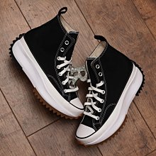 CONVERSE 女 RUN STAR HIKE HI 帆布鞋 厚底 增高 鋸齒 綠色 - 170441C 歷史價格詳細信息